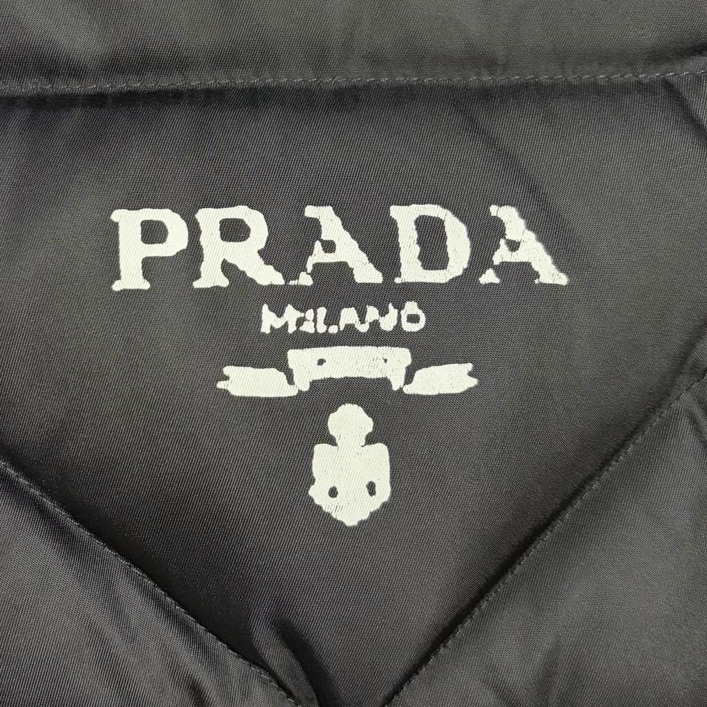 Prada Куртка RE-NYLON® Черная Мужская Размер M Модель SGB804