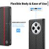 LC.IMEEKE For Xiaomi Redmi A4 5G Case Carbon Fiber Texture Phone Cover Stand Card Holder