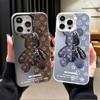 Крутой дизайн Робот-Медведь Жесткий PC Чехол для Телефона для iPhone 17 Air 16 15 11 12 14 13 Pro Max XS X XR Plus 8 7 SE 2020 Ударопрочный Чехол
