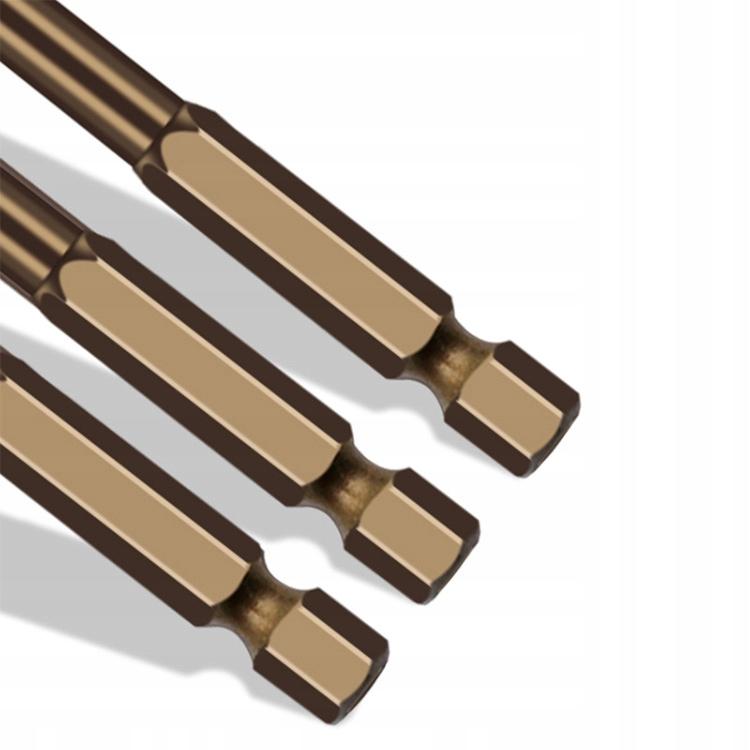 Set of spiral drill bits for glass, tiles, ceramics, 7 pcs., 3-12 mm