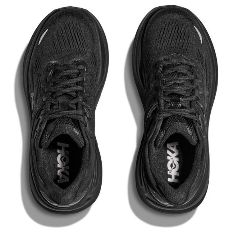HOKA One One Bondi 9 Wide 'Черный' Мужские 1162013-BBLC