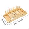 Поднос деревянный Sushi Bridge для еды и закусок