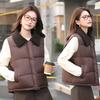 Хлопковый жилет женский осенне-зимний новый продукт лацкан верхняя одежда хлопковая куртка жилет жилет куртка тренд