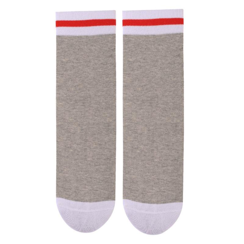 Male Spring and Autumn New Soles English Sweat Absorbing Breathable Tube Socks