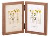 LADONNA AVANTI Фоторамка Натуральное дерево, DF53-LD-BR, Дерево, Орех, Большая, Двусторонняя,