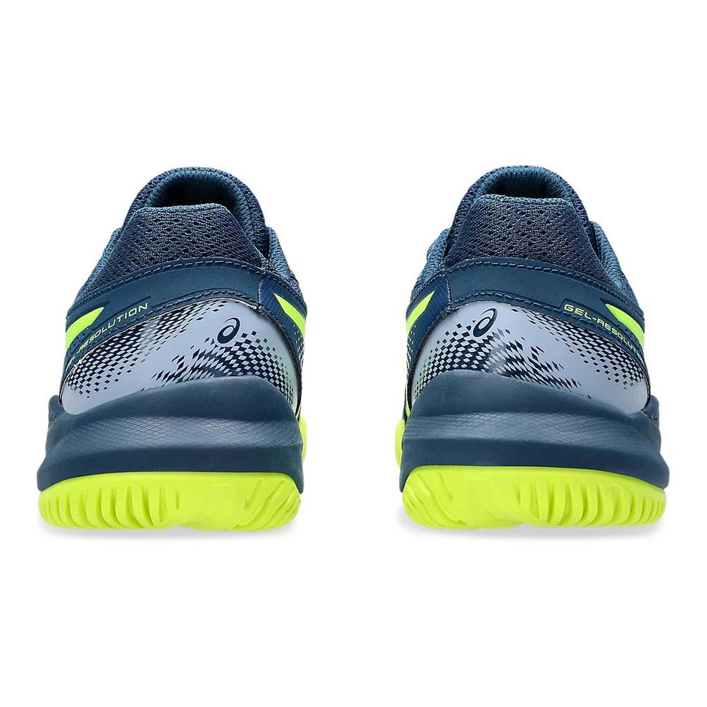 Asics Gel Resolution 9 Soft And Comfortable Abrasion Resistant Low top Kids' Training Shoes Dark Blue 1044A067-404