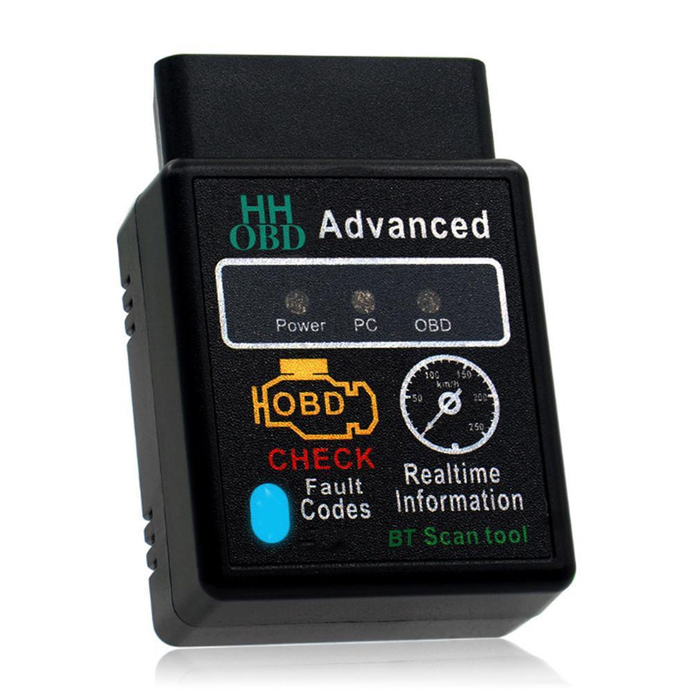 Bluetooth-совместимый автомобильный OBD2-сканер Elm327 V2.1, считыватель кодов OBDII, диагностический инструмент, диагностический сканер для Android IOS Windows