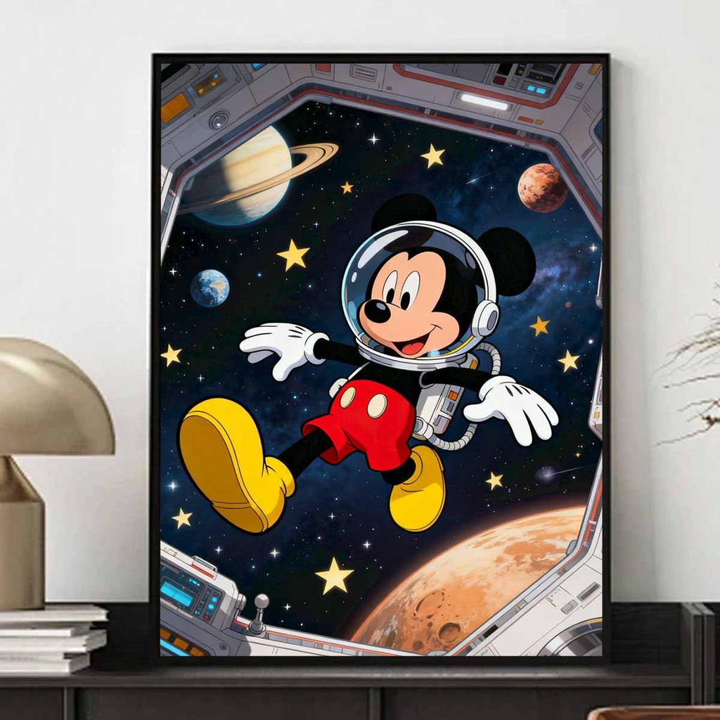Disney diamond painting kit handmade diy5D home decoration gift unique space Mickey art