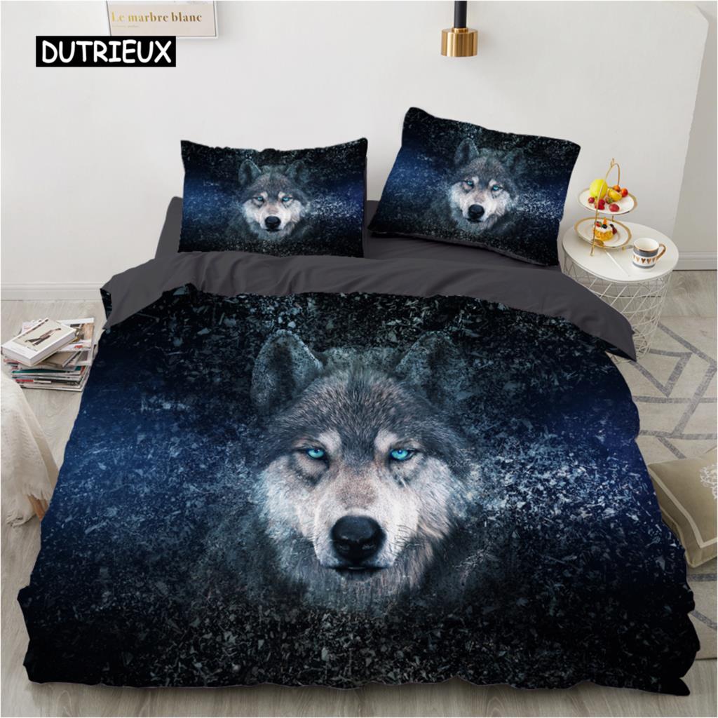 Роскошный комплект постельного белья с леопардовым принтом Queen King Double Duvet Cover Comfortable Quilt Cover Bed Set Animal Leopard Them Wild Animal