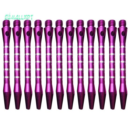 12Pcs Aluminum Alloy Throwing Darts 2BA Shafts Stems Standard Thread Accessories