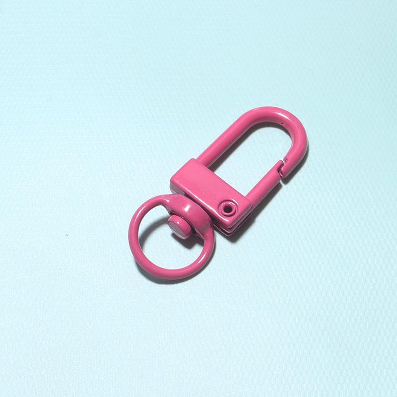 Ручная работа U-образная окрашенная дверная пряжка брелок аэрозольная краска DIY аксессуар подвеска