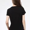 Puma Футболка с коротким рукавом и круглым вырезом в стиле американского винтажного принта с логотипом и сердцем, женские топы, цвет черный 845596-01