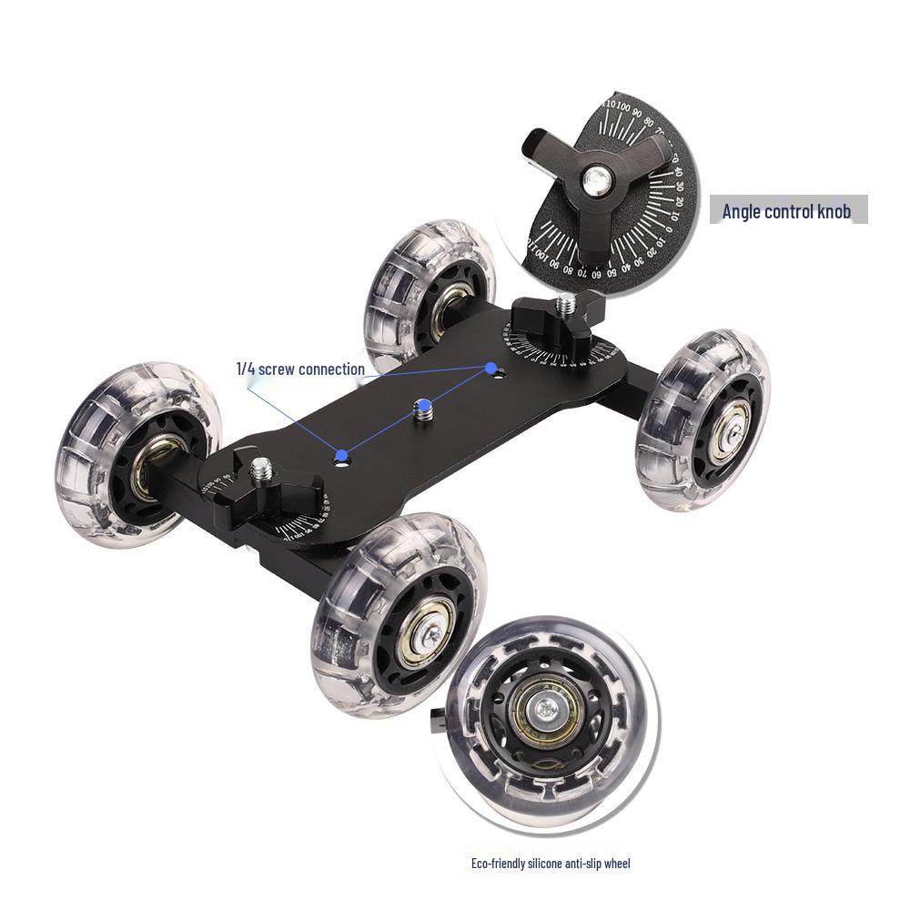 5D2 Зеркальный мини-дрифт бесшумный слайдер для камеры для настольной фотографии
