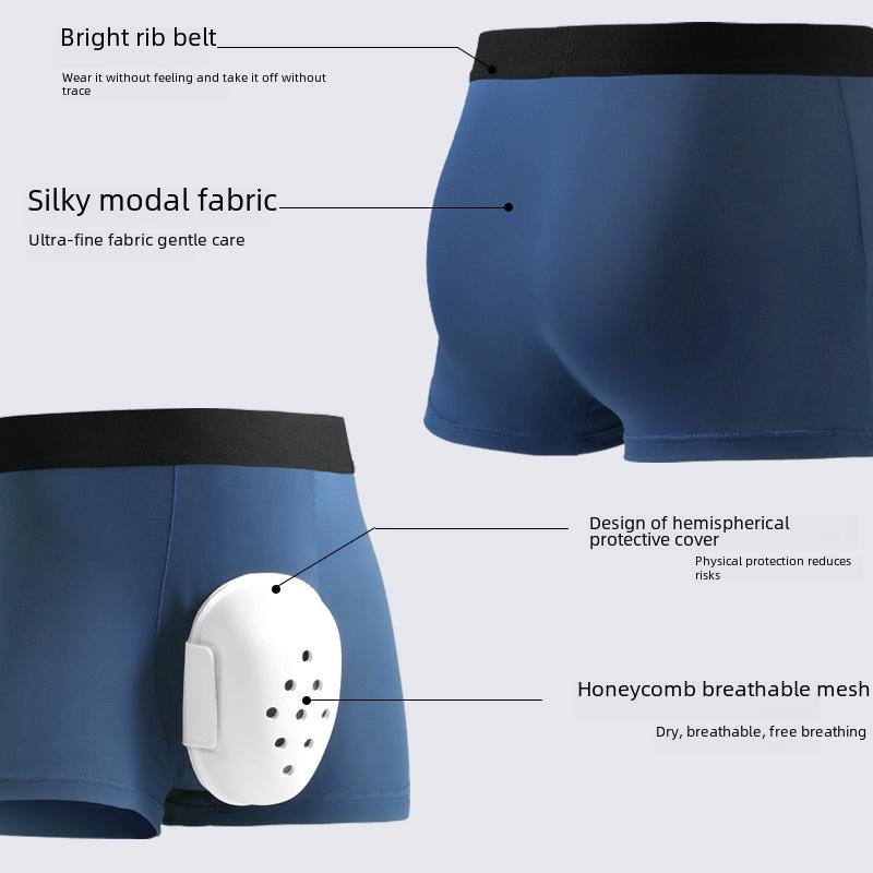 Нижнее белье для мальчиков после обрезания с антифрикционным эффектом - защитный чехол для ухода за больными фимозом