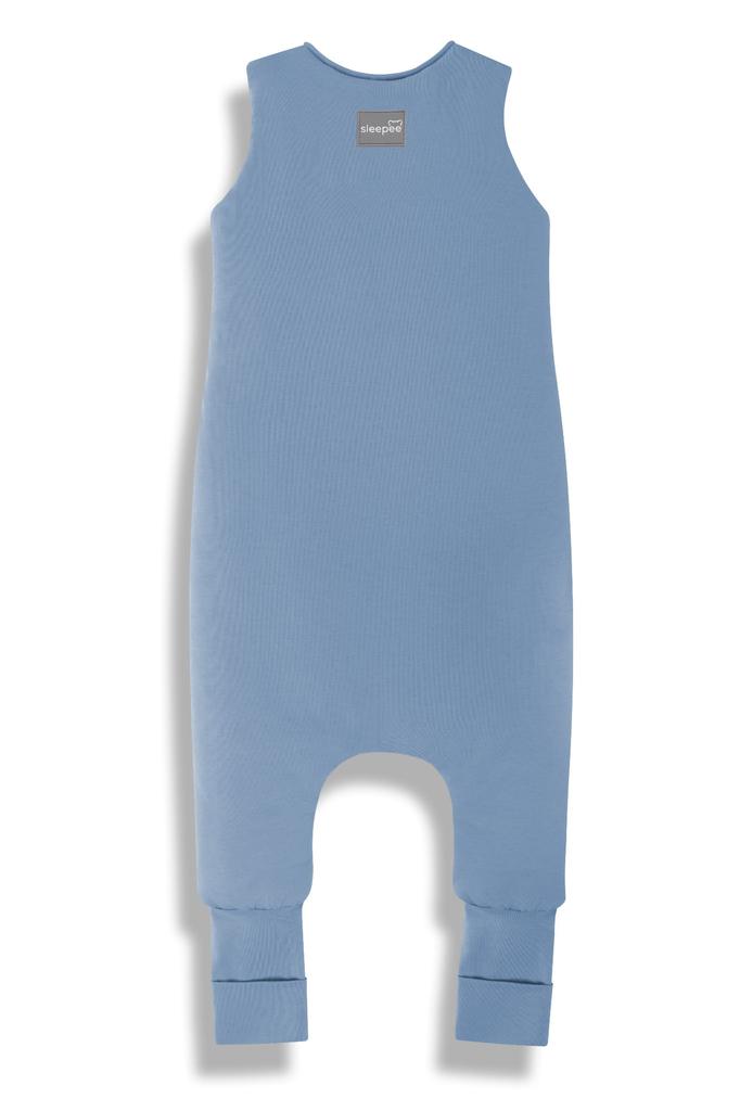 Lightweight Footed Sleeping Bag M (3-5 Years) Petrol