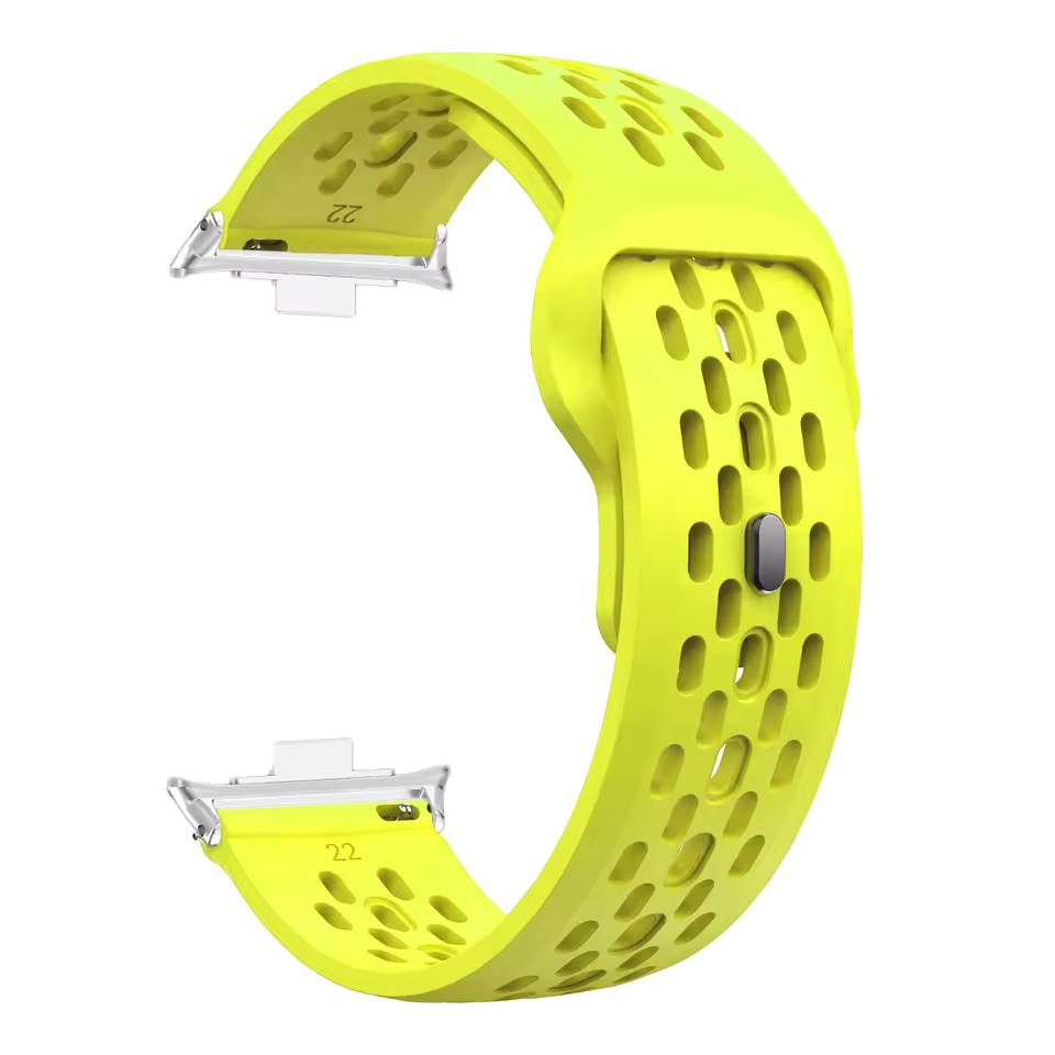 Спортивный силиконовый сменный ремешок для Xiaomi Mi Band 9 Pro/8 Pro Мягкий дышащий браслет для Redmi Watch 6/5/4 Наручный ремешок Correa