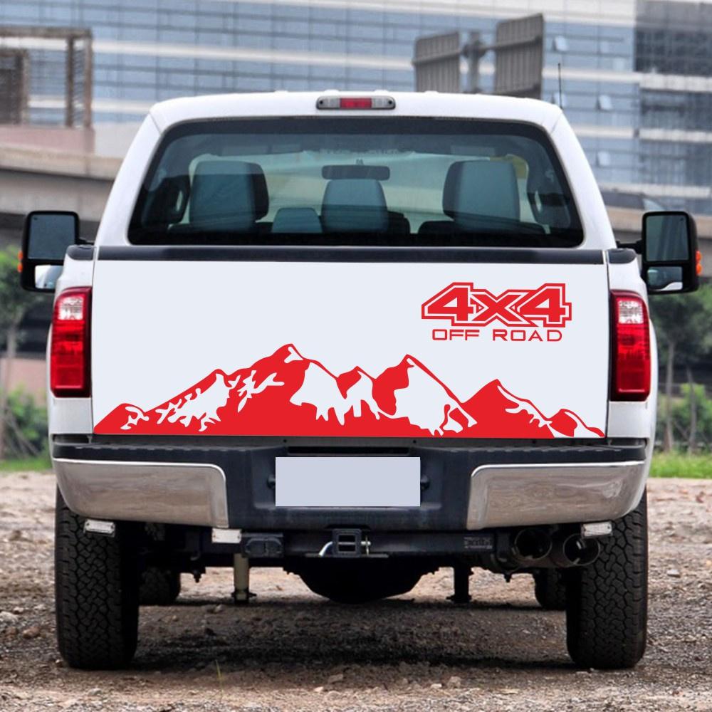 Car Sticker 4X4 Off Road Graphic Vinyl Decal For Ford Ranger Raptor Pickup Isuzu