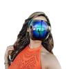 Face Shield Hd Transparent Anti-fog Anti-splash Protection Mask Space Multi-color Coating Goggles