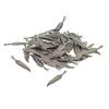 50 Pieces Vintage Feather Charm Leaves Pendant for Jewelry Making DIY Craft