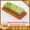 Natural Green Agate Sharpening Stone Whetstone Fine Grinding Polishing Shaved Bar Kitchen Knife Sharpener Honing Tool10000 Grit
