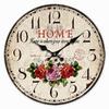 European Creative Fashion Modern Quartz Retro Simple Wooden Decorative Wall Clock