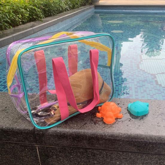 Многоцелевая дорожная сумка, складная удобная женская прозрачная сумка из ПВХ