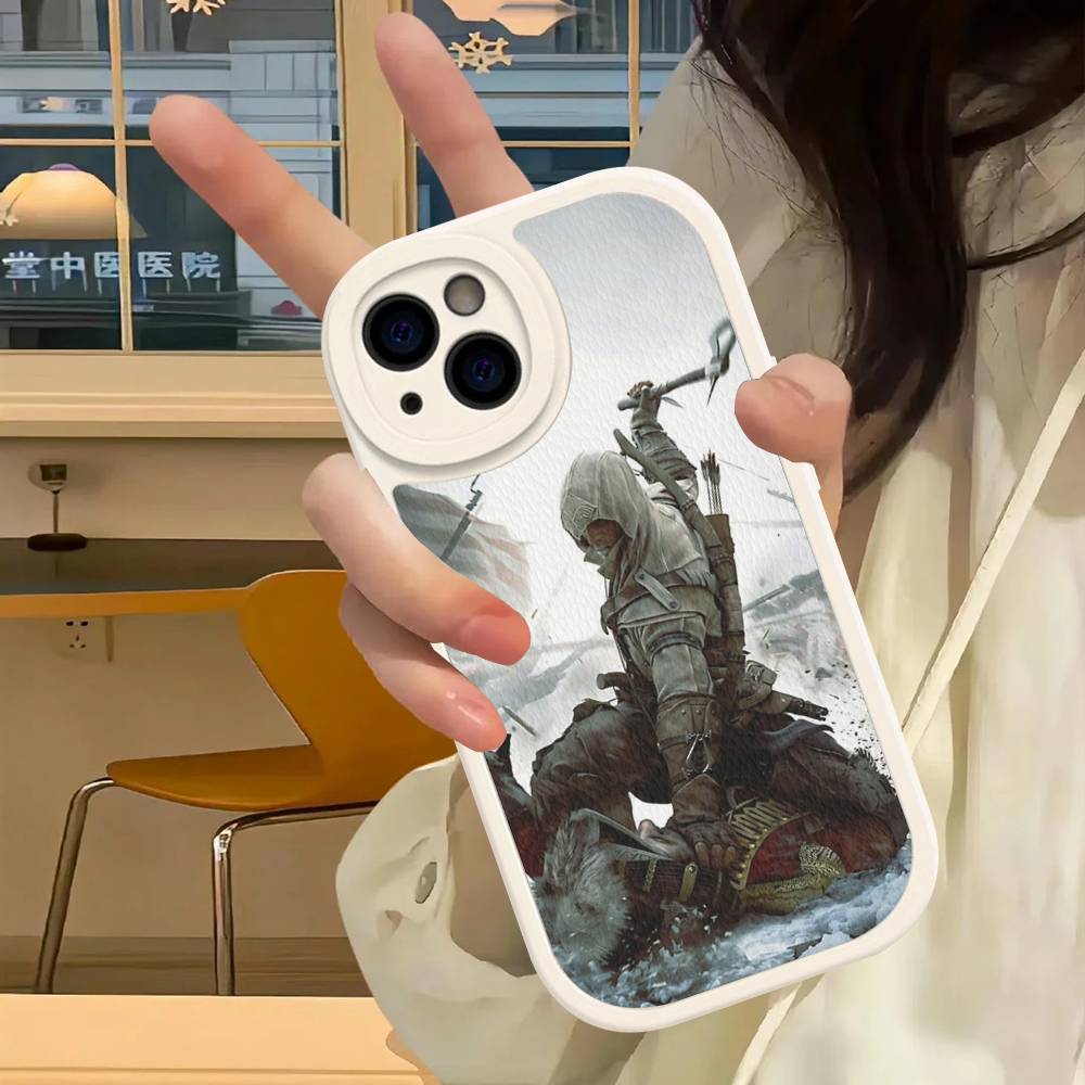 Смешной чехол для телефона A-Assassins Game C-Creed из твердой кожи для IPhone 14 13 16 Mini 15 14 11 12 Pro Max Plus Fundas