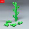 20pcs MOC Bricks Plant Stem 1566 Garden Farm House Scene Bouquet Accessories Building Block Parts DIY Christmas Gift Toy