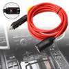 Car Cigarette Lighter Extension Cord Car Cigarette Accessories Auto Charger Cable with 15A Fuse Female Socket Plug 12V 24V