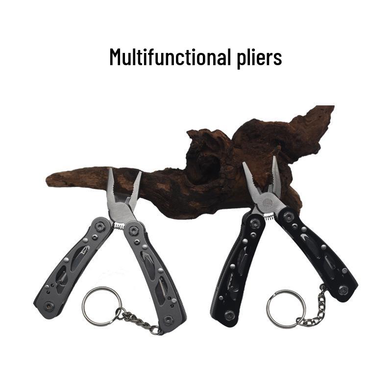 Портативный многофункциональный инструмент для кемпинга: Складные мини-плоскогубцы