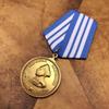 Soviet Medal, Commemorative Medal, Naximov Medal, CCCP Brooch, Russian Emblem, Christmas Gift, Stocking Stuffers