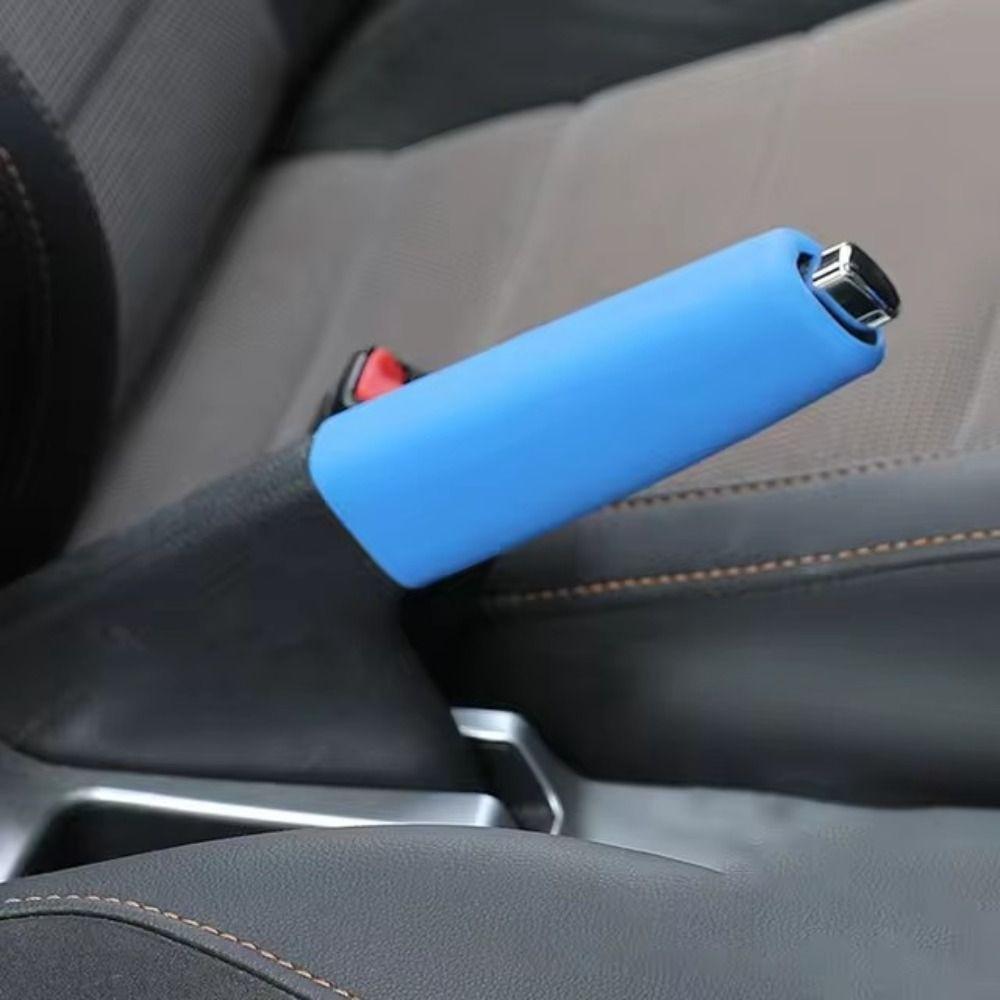 Silicone Car Handbrake Cover Anti-slip Easy To Install Handbrake Grip Cover Car Hand Brake Sleeve Car Interior Accessories