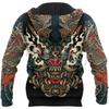 Japan Samurai Tattoo 3D Printed New Fashion Sweatshirt Hoodie Casual Unisex Jacket Pullover 550