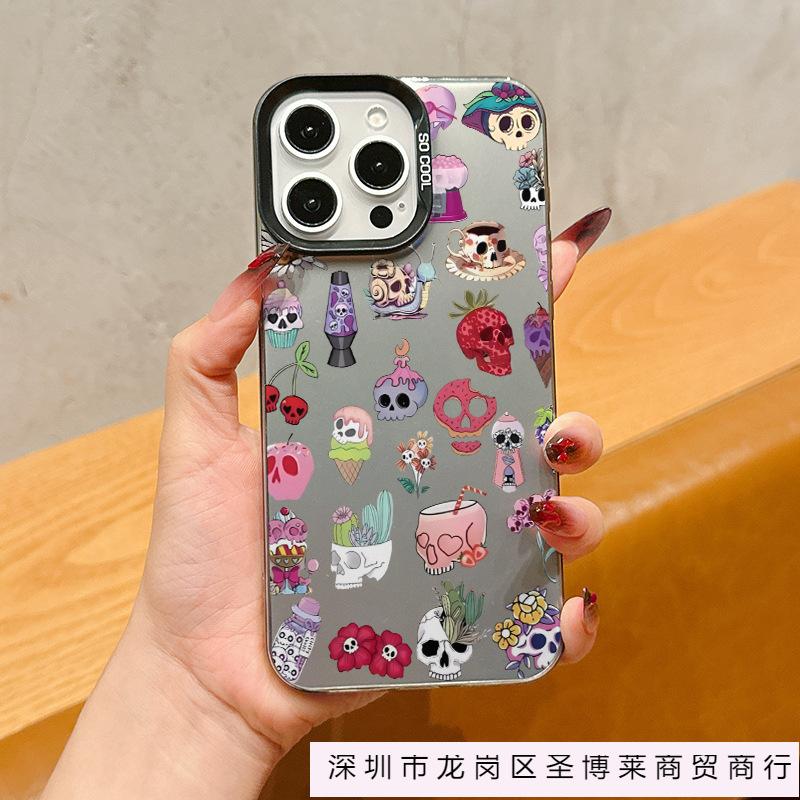 Креативный мультяшный чехол для iPhone 16PROMAX, простой чехол для iPhone 14PLUS, 13PRO, противоударный чехол для мобильного телефона 11/12, X/XS