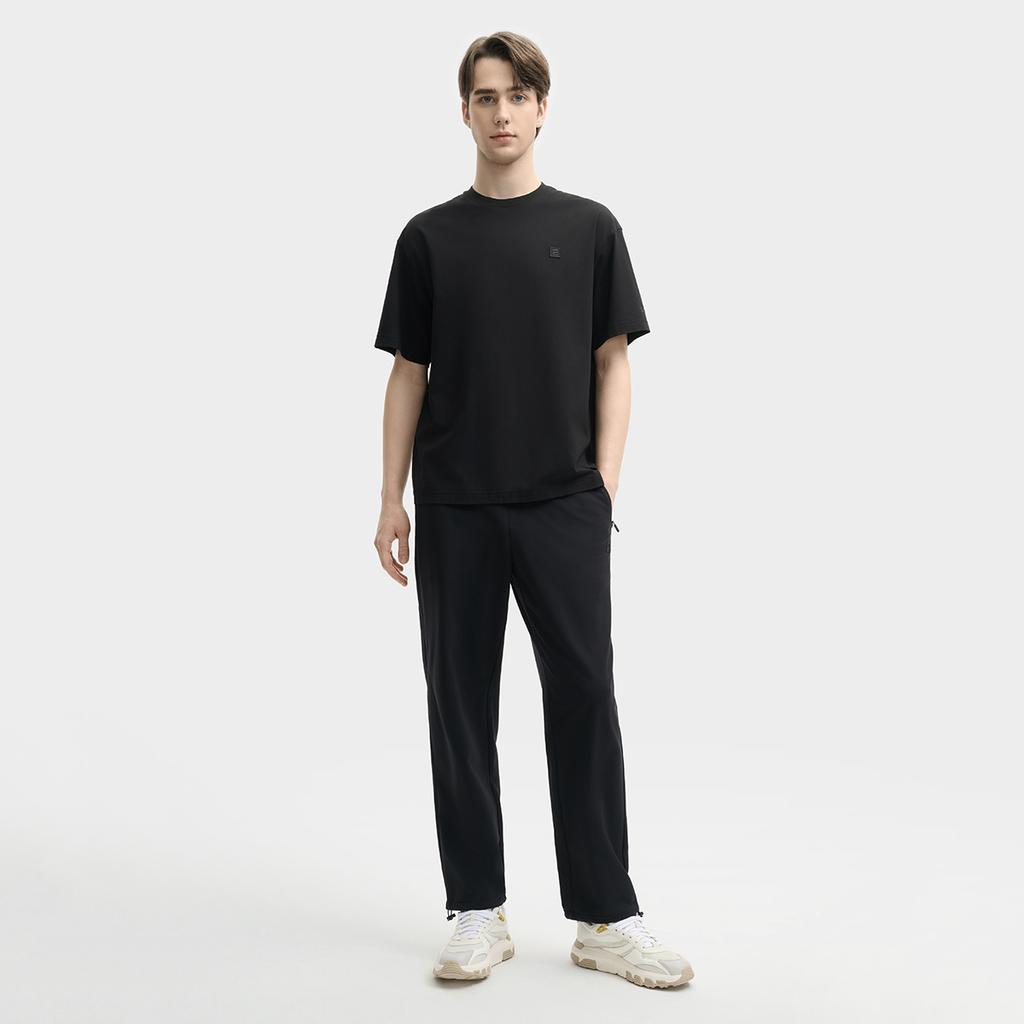 FILA MILANO Knitted Sweatpants Men's Jet Black F11M525603F-BK