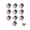 10PCS/LOTE 12*9.5MM 3V 3.3V 5V 12V Active Buzzer Magnetic Long Continous Beep Tone