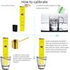 10/20pcs/lot  ATC PH METER Water Acid Tester DIGITAL  Meter Pool Water Acidity Pocket Pen with retail box