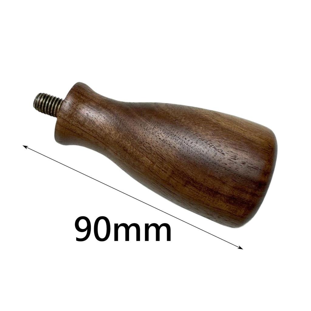 Portafilter Handle Solid Wood Handle Replacement Part Accessory Professional Coffee Machine Handle Wooden Milk Bottle Handle