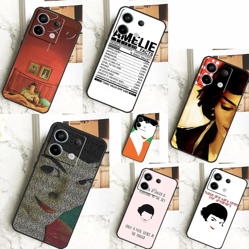 Amelie Movie Poster Case For Xiaomi Redmi Note 13 Pro 12 11 9 10 12S 11S 10S 9S Redmi 13 12 10C 12C 13C Cover