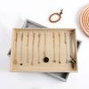 Necklaces Velvet Jewelry Tray Bracelets Rings Earrings Plate Jewelry Storage Box  Jewelry Display