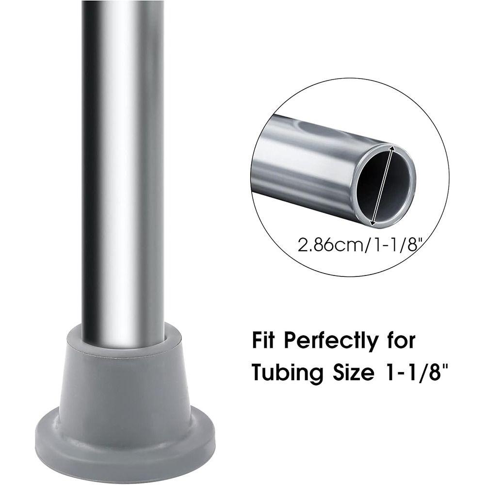 28,6 ММ Сменные колпачки Ножки Резина Чехол для ножек душевого стула Новые нескользящие наконечники Сиденья для ванны Табуреты