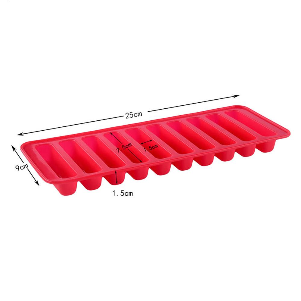 Silicone World 10 ячеек Форма для кубиков льда из силикона в форме пальца, Форма для маффинов, печенья, мороженого, шоколада