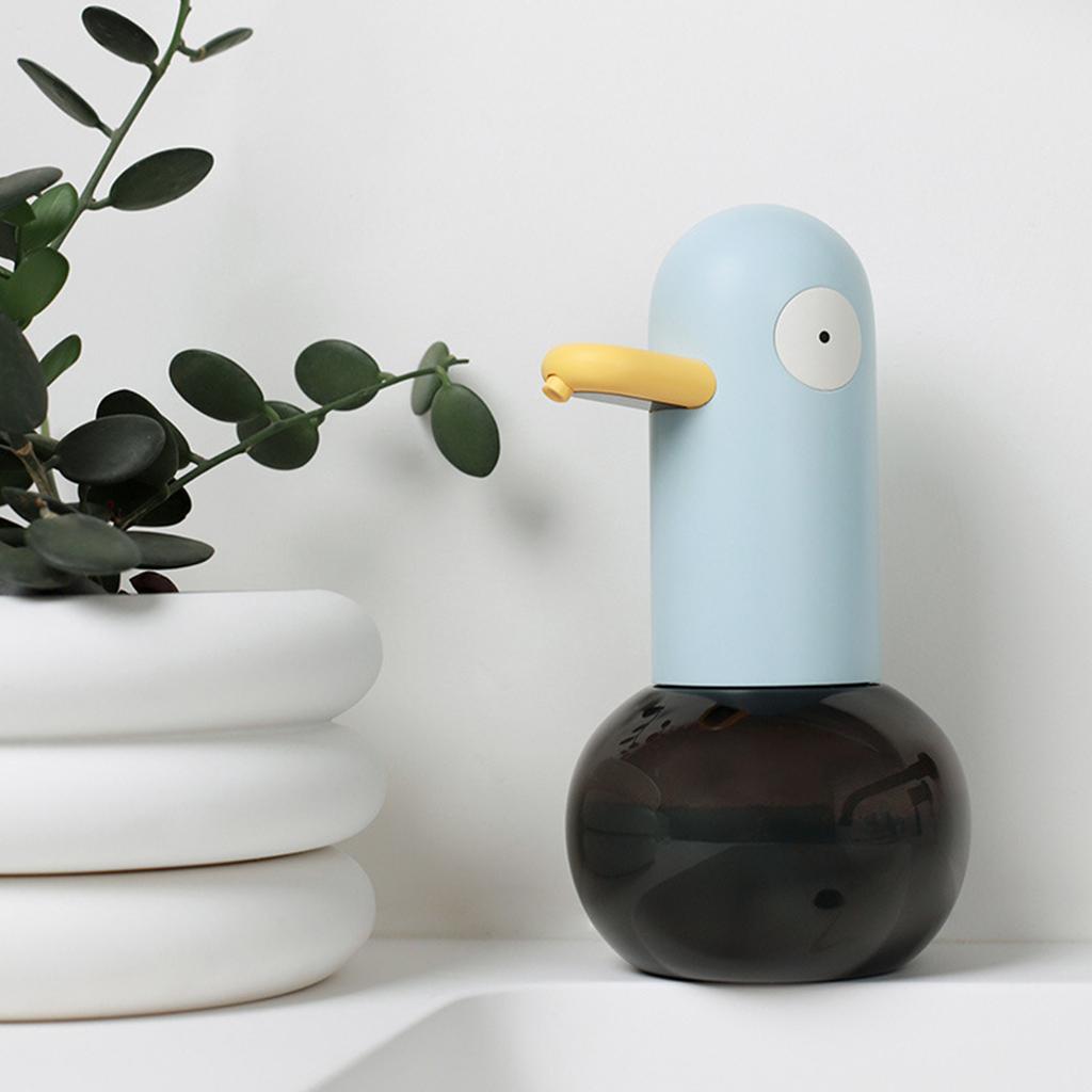 Автоматический дозатор пенного мыла в форме утки, 400 мл, бесконтактный дозатор пенного мыла, перезаряжаемый через USB