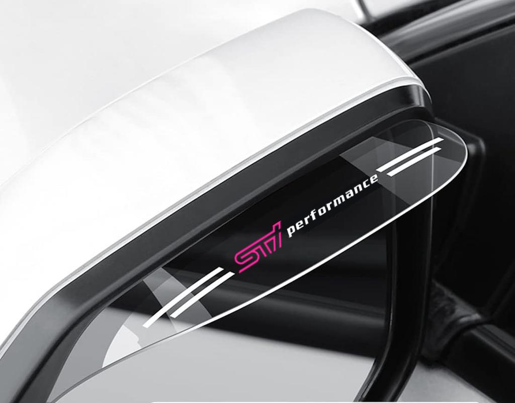 Зеркало заднего вида STI performance, Козырек, Все серии, Водоотталкивающие наклейки, Боковое зеркало, Дождь и снег