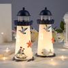 Ocean Lighthouse Creative Ornaments Night Light Crafts Mediterranean Style Luminous Desktop Ornaments