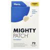 Mighty Patch™, Invisible+, Гидроколлоидные пластыри, 72 шт.
