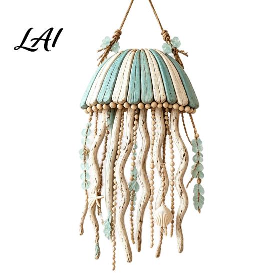Decorative Resin Wall Decor Coastal Fish Pendant with Light Fish/Turtle/Jellyfish/Dolphin/Octopus/Whale Shape Ocean Small Sconce for Bedroom Themed