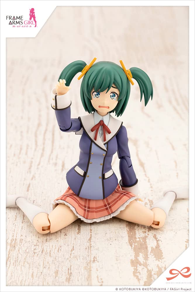 KOTOBUKIYA Sosai Garden Takeko Kotobuki High Height 155mm Scale Plastic Model Girls' [Wakaba Girls' School/Winter Clothes] 1/10