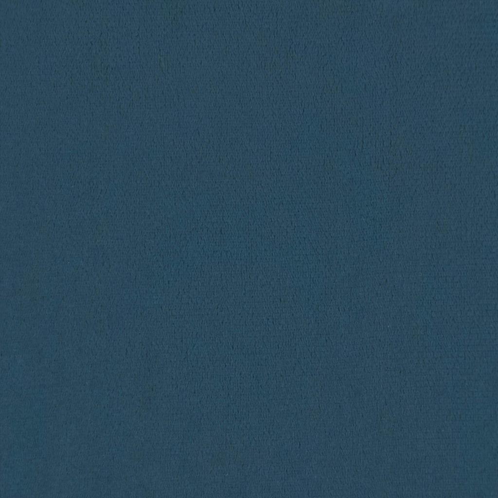 Mid Section Sofa with Storage Space Blue Velvet