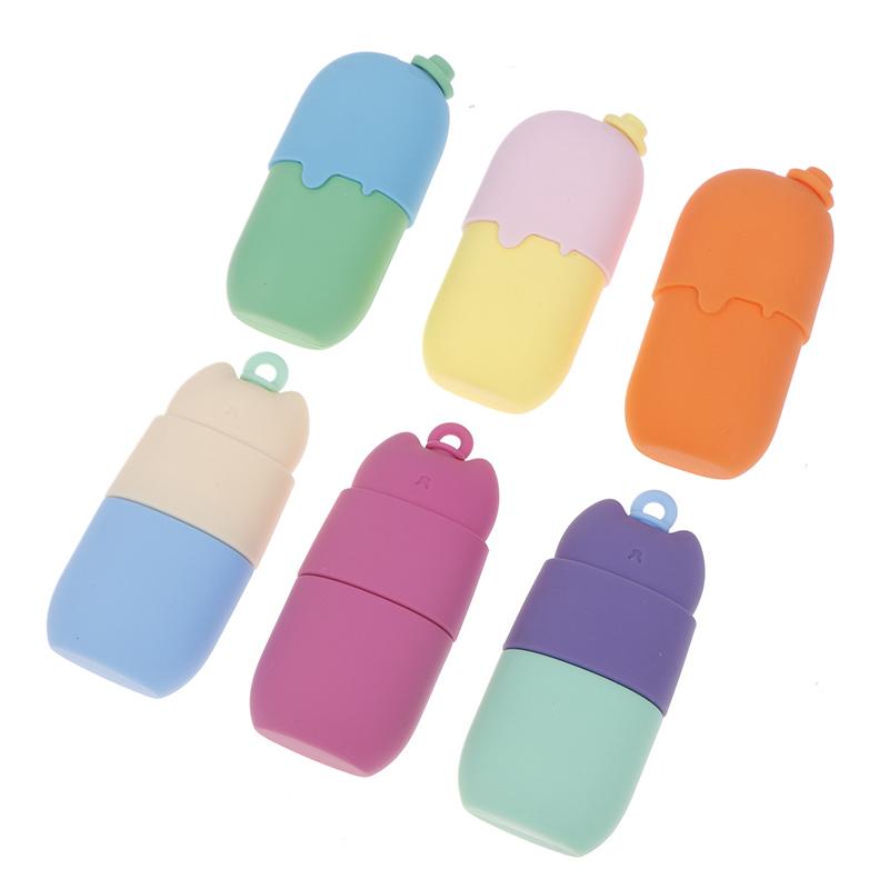 Силиконовый ледяной ролик для лица, многоразовый ледяной массажер для лица для женщин и девушек, устраняет отечность лица по утрам, прост в использовании